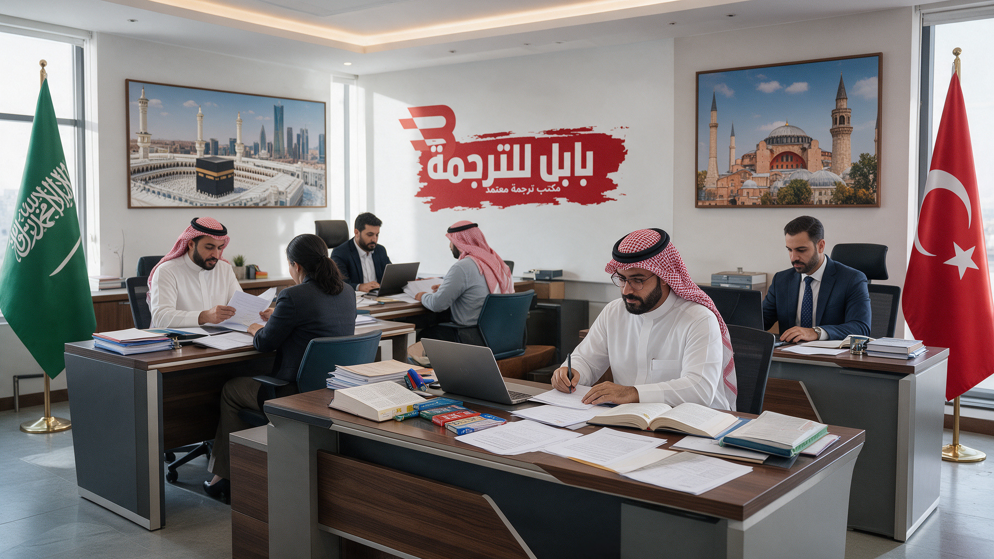 مكتب ترجمة تركي معتمد بالرياض